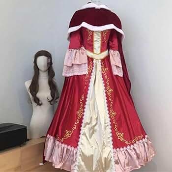 美女と野獣　ベル　愛の芽生え　冬ドレス Amazon.co.jp: [ZYS cos] ベル 美女と野獣・愛の芽生え 仮装